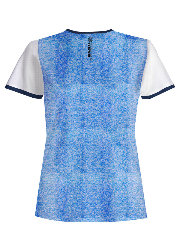 BLUE MARBLED WOMEN