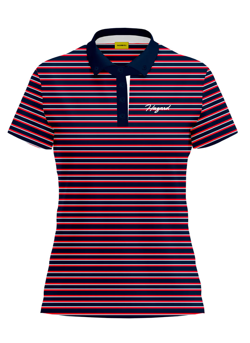 NAVY RED STRIPED WOMEN
